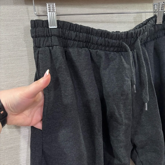 TRUE RELIGION Mens Jogger Lounge Pants Gold Foil Logo Sweatpants Gray Size Mediu - Picture 4 of 8